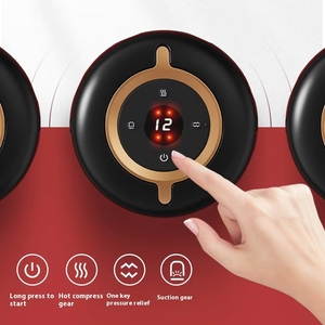 12 Saugstufen Smart Gua Sha Silikon-Vakuum-Schröpfmassagegerät mit Fernbedienung - Product Image 4