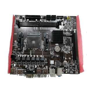 เมนบอร์ดเดสก์ท็อป A320 Micro ATX รองรับ DDR4 แบบ Dual Channel ช่องเสียบฮาร์ดไดรฟ์ SATA ชิปเซ็ต <span class=keywords><strong>AM3</strong></span> - Product Image 1