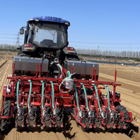 Semoir pneumatique électrique pour légumes, équipement de semis de précision avec trémie à engrais pour l'ail et l'oignon