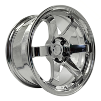 Jantes chromées polies Volk Racing Te37 forgées 5x114.3 5x120 17 18 19 20 21 pouces pour BMW Honda Accord Toyota Jdm