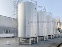 Prix usine réservoirs de stockage d'huile d'olive en acier inoxydable 10m3/20m3/30m3 réservoir réservoir de stockage d'huile de palme végétale