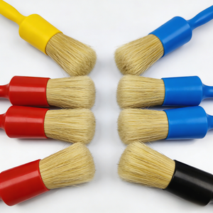 Brosses de nettoyage professionnelles CB101 pour l'intérieur et l'extérieur des voitures, poils de sanglier naturels, sans perte de poils, <span class=keywords><strong>non</strong></span> abrasifs pour l'air conditionné - Product Image 1