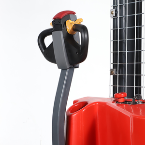 Afuko 1 Ton Elektrikli Palet İstifleyici Forklift, Kendinden Yüklemeli AC Motorlu Naylon PU Tekerlekler ile Baskı Atölyelerinde İç Mekan Kullanımı İçin - Product Image 3