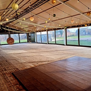 Carpa de Lujo para Eventos con Techo Transparente y Sistema de Piso de Madera, Carpa de Aluminio para Fiestas y Celebraciones al Aire Libre - Product Image 5