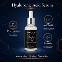 Sérum Visage Anti-Âge et Anti-Rides à l'Acide Hyaluronique 30ml, Hydratant, Éclaircissant, Raffermissant, Vitamine C, Soin de la Peau, Marque Privée OEM