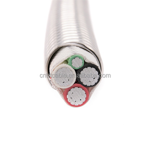 UL1569 câble gainé de métal <span class=keywords><strong>mc</strong></span> électrique BX fil AC90 blindé AIA aluminium interlock armure d'enterrement direct 12/2 dans résidentiel - Product Image 5