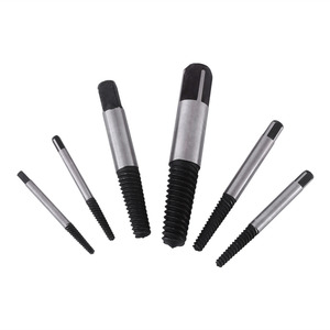 Juego de 12 Cajas de Plástico con Extractores # Extractor de Tornillos Rotos de 1-6 y 6 Puntas, Categoría de Producto: Extractor de Tornillos y Pernos - Product Image 1