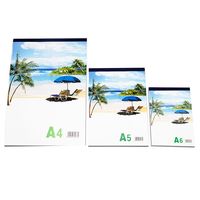 Bloc-notes personnalisable portable pour hôtel et entreprise, en papier offset, durable et souple, bloc-notes exécutif