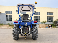 Tracteur agricole Ruijie fabriqué en Chine, moteur diesel Yuchai Euro 5 CE EPA, transmission par engrenages, 4 roues motrices