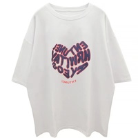 Vente en gros Chemise de couple unisexe imprimée en mousse 3d T-shirt surdimensionné à manches courtes Chemises personnalisées 3d pour hommes et femmes