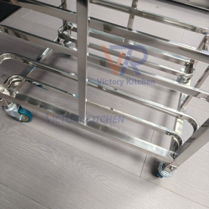 VICTORY 15-Layer Stainless Steel Electric Commercial Rack Catering <b>Storage</b> Shelf for Hotel & Restaurant Supplies - Product Image 5