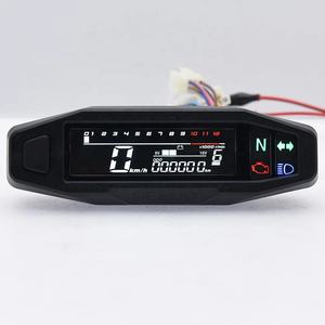 Mini Lcd universel RPM compteur de vitesse odomètre numérique Instrument électrique compteur de <span class=keywords><strong>moto</strong></span> pour KR200 Accesorios Para Motocicleta - Product Image 6