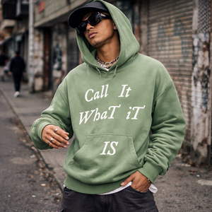 Sweat à capuche unisexe personnalisé avec logo imprimé, en coton épais <span class=keywords><strong>100</strong></span> %, coupe oversize, respirant, en molleton - Product Image 2