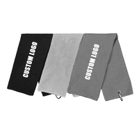 Serviette de cuisine jetable en microfibre gaufrée avec clip de suspension, portable, douce, durable et absorbante