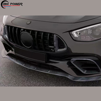 2022 classe E W213 E63 B STYLE BODYKIT 2018-2022 carbone sec lèvre couvercle de moteur diffuseur W213 ROCK pièces automobiles FACELIFT