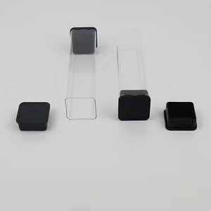 Tùy chỉnh Giá cả phải chăng và chất lượng cao trong suốt PC nhựa với nắp, ống tròn, bàn chải lông mày, mỹ phẩm lưu trữ - Product Image 5