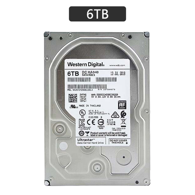 WD E6L4 Enterprise-level hard disk High-Capacity 8/10/14/16/18TB Hard Disk Drive HDD