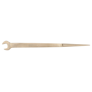 BRONZEplus 400mm clé à tuyau en alliage d'acier à extrémité ouverte spéciale 1.1/4 \ "finition chromée pour réparation industrielle bricolage qualité OEM pris en charge - Product Image 1