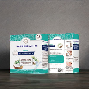 Tiras Blanqueadoras Dentales Veganas Avanzadas, Libres de Sensibilidad, Coco y Frutas, Sin Peróxido de Hidrógeno, 14 Sobres, Certificación CE - Product Image 4