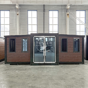 Su misura 20ft 40ft contenitore telaio casa moduli per casa 3 camere da letto prefabbricata casa prefabbricata casa portatile di lusso - Product Image 3