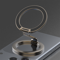 Support magnétique pour téléphone avec bras flexible réglable en hauteur pour bureau, aimant puissant, design étanche