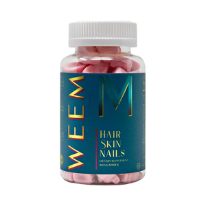 WEEM Extra Strength Vegan Biotin витамины для волос ногти для волос для более быстрого роста волос более сильные ногти здоровая кожа для женщин - Product Image 1