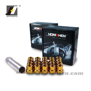 7/16 "Kích thước chủ đề 20 + 1 Đóng gói #3802-1 kết thúc mở 6 spline Lug NUT - Product Image 3