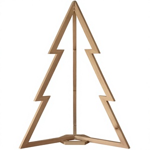 Handcrafted Rustic Wooden Christmas <b>Tree</b> Decoration, Natural Wood Holiday <b>Tree</b> <b>Ornament</b> for Tabletop Display, Home Décor, Office - Product Image 1