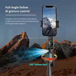 Palo de Selfie de aluminio AI Gimbal Seguimiento facial automático Control remoto inalámbrico Soporte de teléfono plegable Trípode para transmisión en vivo - Product Image 3