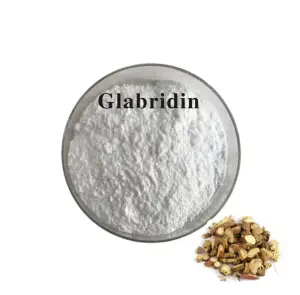 Top quality cosmetic grade glabridin powder Skin Whitening 90% Licorice Root Extract price for glabridin CAS 59870-68-7