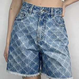 2025 Ladies Fashion Washed Denim Summer <b>Shorts</b> Women's Pants & <b>Trousers</b> - Product Image 1