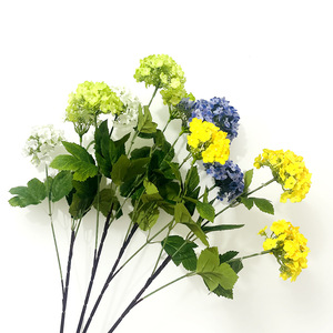 Fleurs d'hortensia artificielles 71 cm, fleurs en soie, décorations pour mariage et maison - Product Image 3
