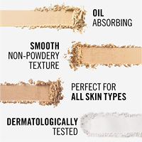 Échantillon de Poudre de Finition pour le Visage, Poudre Compacte Portative, Fond de Teint Poudre Translucide à Marque Privée
