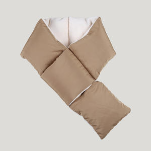 ขายส่งอวกาศผ้าฝ้ายผ้าพันคอความทนทานที่เหนือกว่านุ่มผ้าฝ้ายปักเป้าผ้าพันคอด้านนอกลงขนนกที่เต็มไปด้วยสีดำยาวผ้าพันคอ - Product Image 6