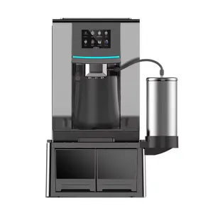 En popüler ticari kullanım 2L tam otomatik sıcak su Espresso kahve makineleri moderasyon ve Petite boyutu güzelliği ile