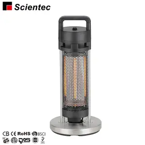 China Novos produtos inventados 700W Outdoor Portable Free Standing Carbon Fibre Aquecedores elétricos