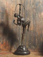 Vente flash Sculpture de jardin classique en bronze Statue de la déesse grecque Diana chasseuse grandeur nature en bronze