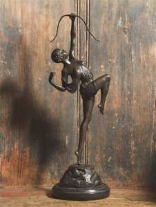 Statua in bronzo a grandezza naturale della Dea <span class=keywords><strong>Greca</strong></span> Diana Cacciatrice, Scultura da Giardino <span class=keywords><strong>Classica</strong></span> in Bronzo - Offerta Speciale - Product Image 6