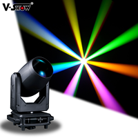 VSHOW T917 Lang 300W Hochleistungs-LED-Beam Moving Head Licht Scharfer Strahl DMX-Steuerung für Bühne Event Club