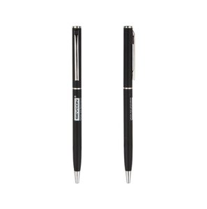 Fabrika toptan yüksek kaliteli reklam kalem Metal büküm promosyon imza ince Logo ile tükenmez kalemler en çok satan Metal kalem - Product Image 4