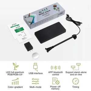 <span class=keywords><strong>Lampe</strong></span> <span class=keywords><strong>LED</strong></span> <span class=keywords><strong>pour</strong></span> plantes d'<span class=keywords><strong>aquarium</strong></span> WEEK AQUA Mini9Pro, spectre complet, USB, <span class=keywords><strong>pour</strong></span> <span class=keywords><strong>aquarium</strong></span> <span class=keywords><strong>nano</strong></span> de bureau - Product Image 5