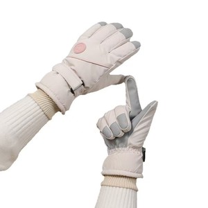 Ski <b>Gloves</b> Unisex Waterproof Touchscreen Winter Outdoor Cycling <b>Warm</b> <b>Gloves</b> With Non Slip Palm Design - Product Image 2