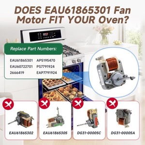 Motor de Ventilador Eau61865301 110-120 V de Cobre Duradero para Piezas de Horno - Product Image 3