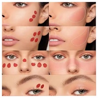 Meilleure vente Blush de maquillage pigmenté rose végétalien sur fard à joues liquide de marque privée de maquillage longue durée