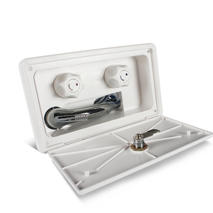 Kit <span class=keywords><strong>de</strong></span> <span class=keywords><strong>douche</strong></span> extérieure pour camping-car TYTXRV OEM, accessoires pour camping-car, résistant aux UV, blanc, verrouillable, pour camping-car, <span class=keywords><strong>caravane</strong></span> - Product Image 1