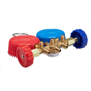 Pompe à vide chinoise <span class=keywords><strong>RS</strong></span>-1 3CFM R134A en laiton, jeu de manomètres pour réfrigérant - Product Image 4