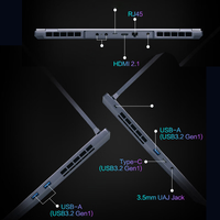 2025년 신형 오리지널 게이밍 노트북 16인치 I9-14900HX 24코어 32스레드 노트북 게이밍 RTX 4080 고사양 게이밍 노트북