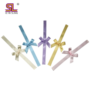 <span class=keywords><strong>Noeud</strong></span> <span class=keywords><strong>papillon</strong></span> pré-fabriqué de 3 pouces nœud ruban de satin polyester pour Noël - Product Image 5