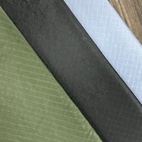 100% Nylon wasserdicht Crinkle Ripstop Verschleiß festigkeit Crinkle Nylon Taft Stoff für Fallschirm Jacke Kleidungs stücke Stoff