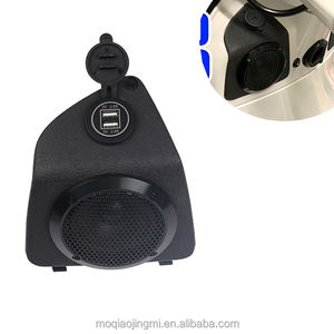 Haut-parleurs de moto Bluetooth Musique Son Amplificateur audio Système de klaxon Chargeur USB pour <span class=keywords><strong>Vespa</strong></span> 300 250 GTS300 GTS - Product Image 4